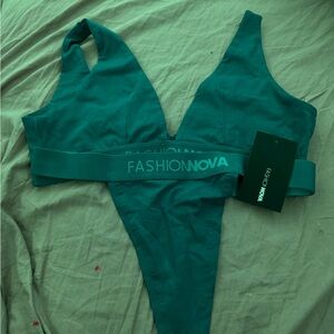 Royal Bralette and Thong Set